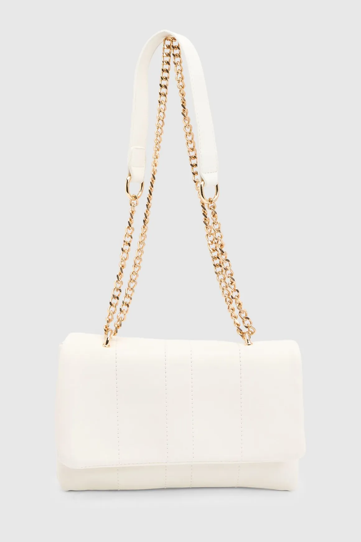 Sac Matelassé À Rabat Ajustable Porté Croisé & Épaule