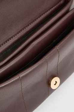 Sac Matelassé À Rabat Ajustable Porté Croisé Et Épaule