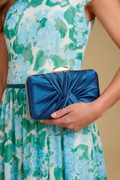 Sac Pochette Beauté Avec Détail Torsadé En Satin