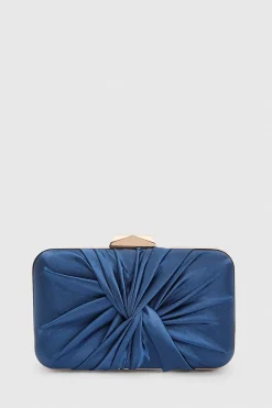 Sac Pochette Beauté Avec Détail Torsadé En Satin