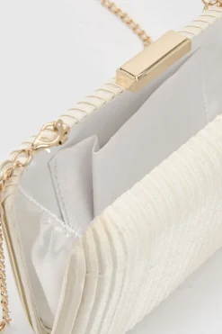 Sac Pochette En Satin Brooke Pour Mariée