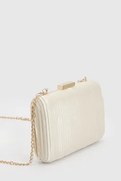Sac Pochette En Satin Brooke Pour Mariée
