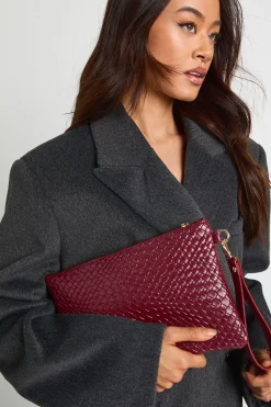 boohoo Sac Pochette Enveloppe Gaufré< Pochettes|Sacs À Main