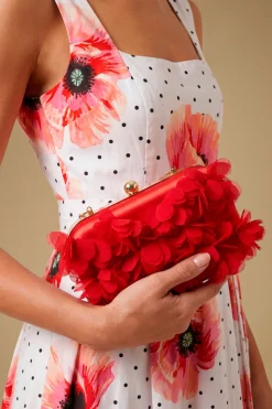Sac Pochette Pippa À Détails Pétales