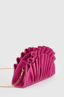 Coast Sac Pochette À Volants Melody En Synthétique< Sacs En Faux Daim|Sacs À Main