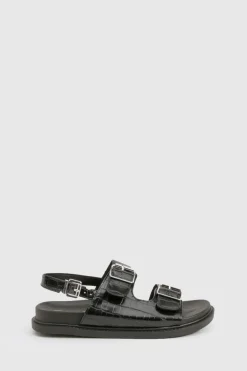 boohoo Sandale Papa Sportive à Double Bride et Coupe Large< Sandales