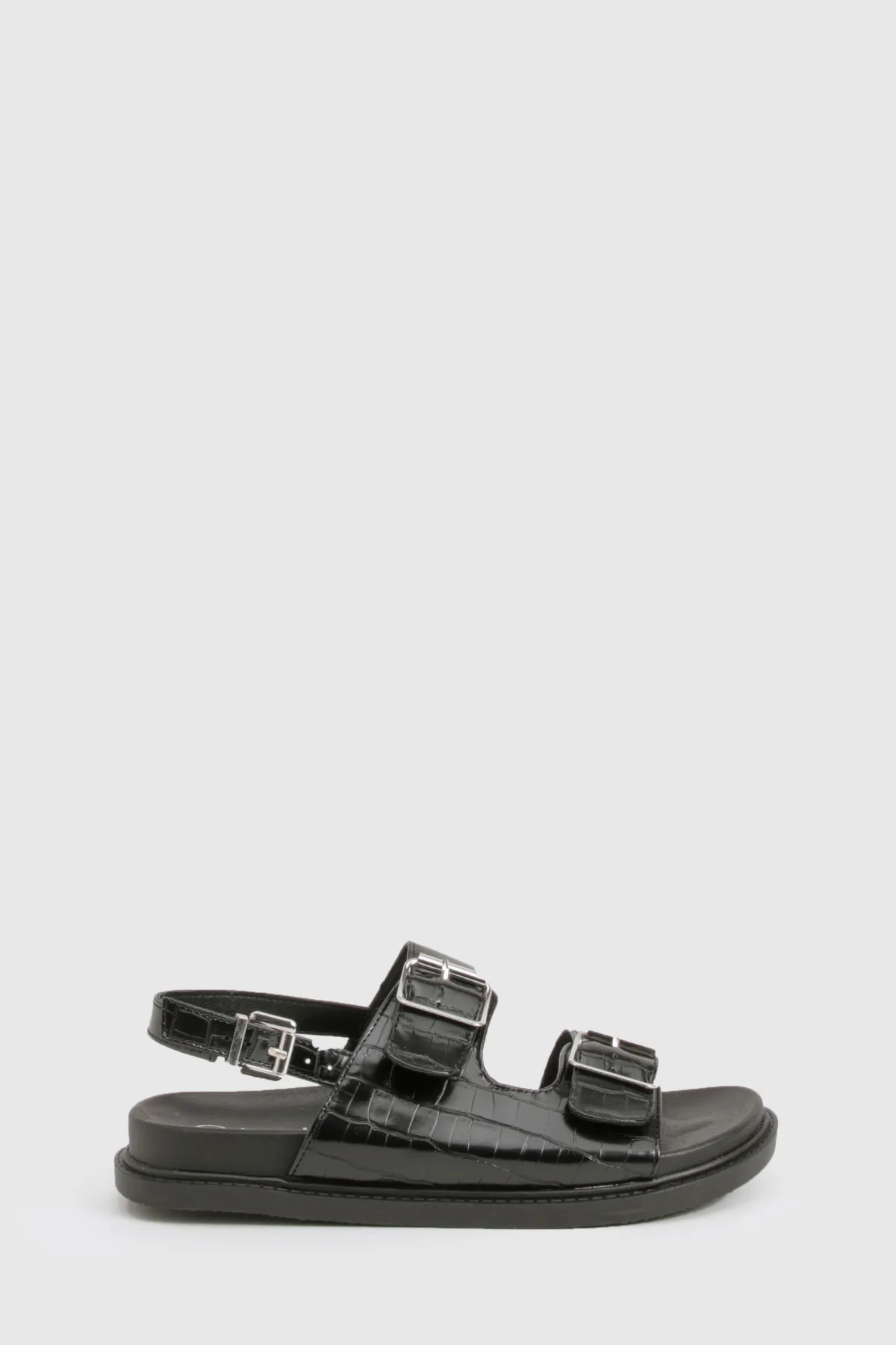 boohoo Sandale Papa Sportive à Double Bride et Coupe Large< Sandales