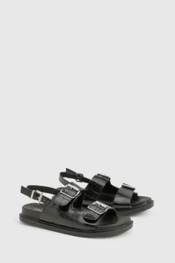 boohoo Sandale Papa Sportive à Double Bride et Coupe Large< Sandales