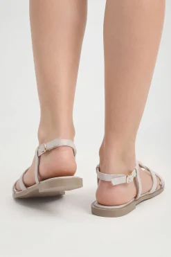 boohoo Sandales À Brides Avec Entre-doigts Et Détails Métalliques< Sandales
