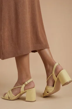 Oasis Sandales À Brides Heidi En Synthétique Avec Talon Bloc Évasé< Chaussures À Talons|Sandales