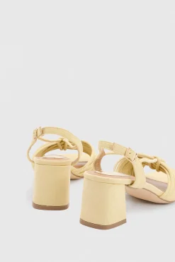 Oasis Sandales À Brides Heidi En Synthétique Avec Talon Bloc Évasé< Chaussures À Talons|Sandales