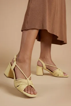 Oasis Sandales À Brides Heidi En Synthétique Avec Talon Bloc Évasé< Chaussures À Talons|Sandales