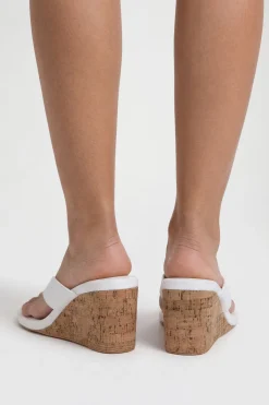 boohoo Sandales Compensées En Liège À Bride Entre-doigts< Chaussures Festives|Chaussures À Talons