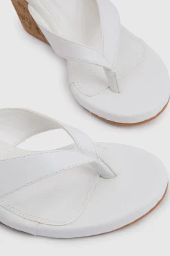 boohoo Sandales Compensées En Liège À Bride Entre-doigts< Chaussures Festives|Chaussures À Talons