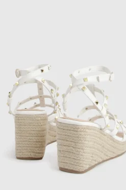boohoo Sandales Compensées Style Gladiateur À Clous< Chaussures À Talons|Sandales Compensées