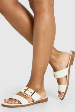 boohoo Sandales Croisées À Boucle Surdimensionnée< Sandales