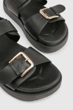 boohoo Sandales Dad massives à détail boucle< Sandales