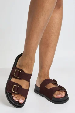 boohoo Sandales À Double Boucle En Synthétique< Sandales