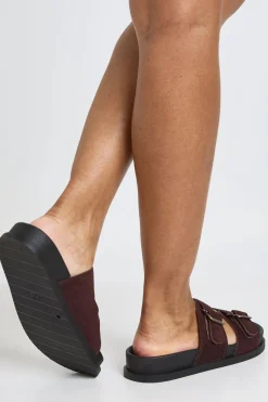 boohoo Sandales À Double Boucle En Synthétique< Sandales