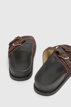 boohoo Sandales À Double Boucle En Synthétique< Sandales