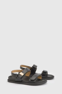 boohoo Sandales À Double Bride Avec Verrou Coupe Large< Sandales