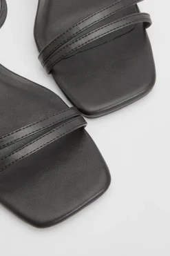 boohoo Sandales À Double Bride Et Talons Bloc Empilés< Chaussures À Talons