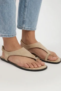 Sandales À Détail Entre-orteils En Synthétique