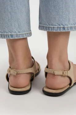 Sandales À Détail Entre-orteils En Synthétique