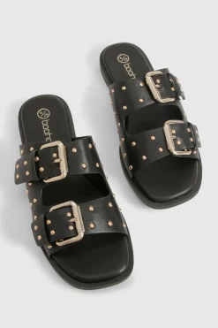Sandales à détails cloutés