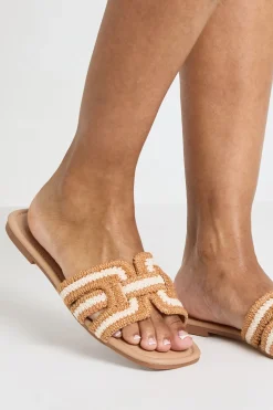 Sandales Mules À Découpes Crochet
