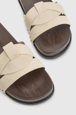 boohoo Sandales Mules À Détails Cloutés Et Semelle Intérieure En Synthétique< Sandales