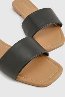 Sandales mules minimalistes pour pieds larges
