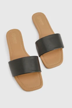 Sandales mules minimalistes pour pieds larges