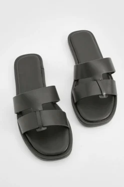 boohoo Sandales Mules Tressées< Sandales