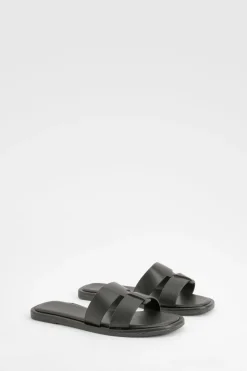 boohoo Sandales Mules Tressées< Sandales