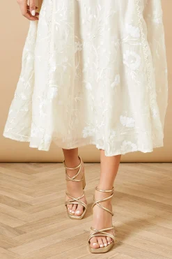Sandales à Plateforme Evristine en synthétiquecuir à Brides et Talon Bloc
