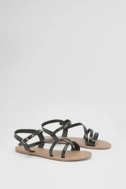 Dorothy Perkins Sandales Plates Forestor En Synthétiquecuir À Imprimé Synthétique Et Multiples Lanières< Sandales