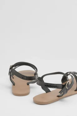 Dorothy Perkins Sandales Plates Forestor En Synthétiquecuir À Imprimé Synthétique Et Multiples Lanières< Sandales