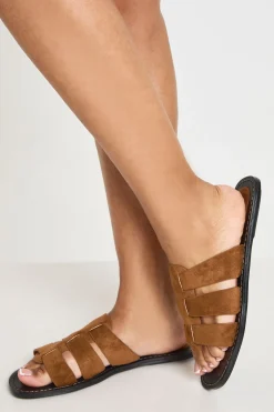 Sandales Plates Gladiateur En Synthétique