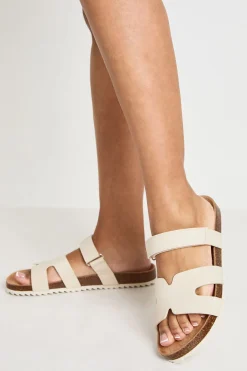boohoo Sandales À Semelle Anatomique Avec Détails Ajourés< Sandales