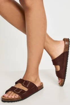 Sandales À Semelle Anatomique Avec Double Boucle
