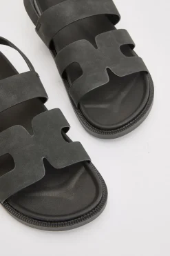Sandales À Semelle Intérieure Avec Détails Ajourés