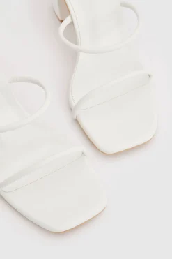 boohoo Sandales À Talon Bloc Large Avec Triple Bride< Chaussures Festives|Chaussures À Talons