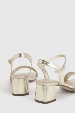 boohoo Sandales À Talon Bloc Large Ornées De Strass< Chaussures Festives|Chaussures À Talons