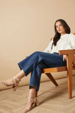 Oasis Sandales à Talon Bloc Moyen Millie avec Boucle Recouverte< Chaussures À Talons|Sandales