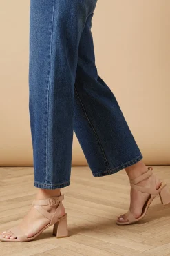 Oasis Sandales à Talon Bloc Moyen Millie avec Boucle Recouverte< Chaussures À Talons|Sandales