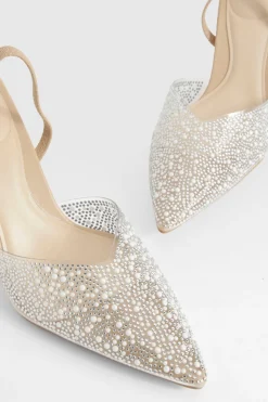 boohoo Sandales à talon et bride à la cheville<Femme Chaussures De Mariage|Chaussures Festives
