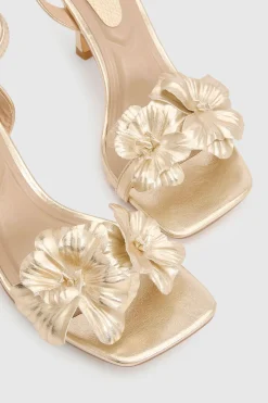 Sandales À Talons Aiguilles Hauts Primrose En Synthétiquecuir Avec Corsage