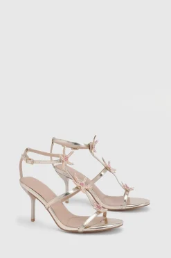 boohoo Sandales À Talons Avec Brides Ornées De Trois Étoiles De Mer< Chaussures Festives|Chaussures À Talons