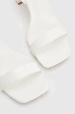 boohoo Sandales À Talons Carrés Mi-hauteur Bicolores< Chaussures Festives|Chaussures À Talons